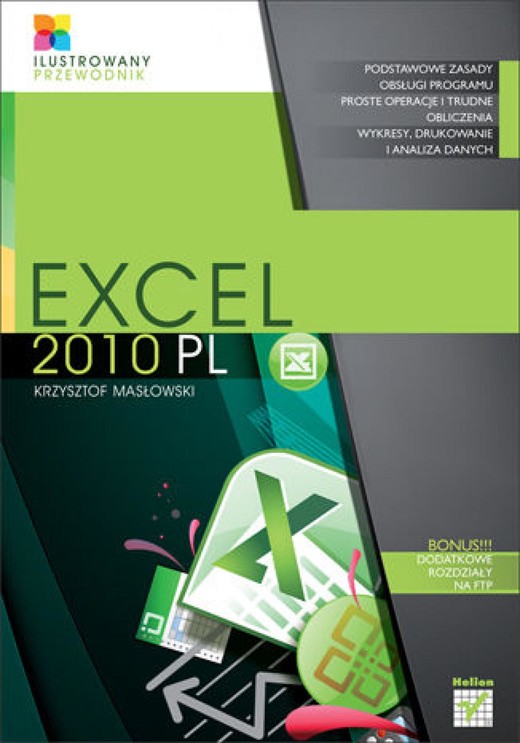 okładka Excel 2010 PL. Ilustrowany przewodnik ebook | pdf | Krzysztof Masłowski