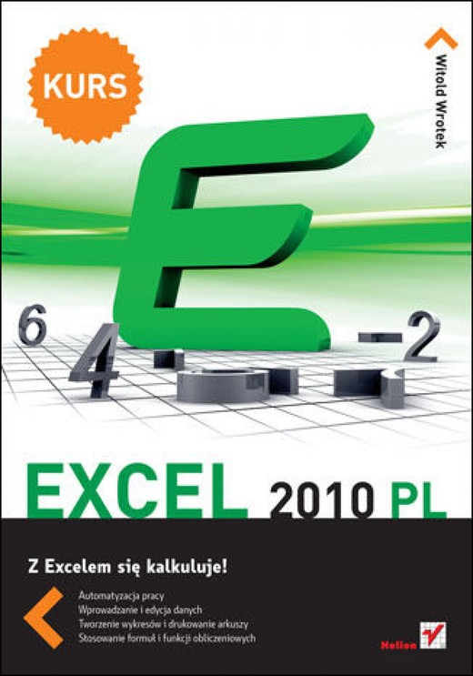 okładka Excel 2010 PL. Kurs ebook | pdf | Witold Wrotek