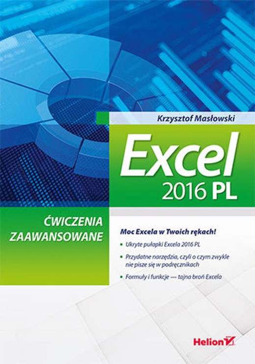 okładka Excel 2016 PL. Ćwiczenia zaawansowane ebook | epub, mobi, pdf | Krzysztof Masłowski