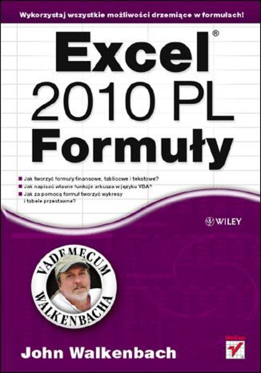 okładka Excel 2010 PL. Formuły ebook | pdf | John Walkenbach