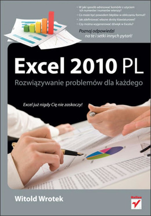okładka Excel 2010 PL. Rozwiązywanie problemów dla każdego ebook | epub, mobi, pdf | Witold Wrotek