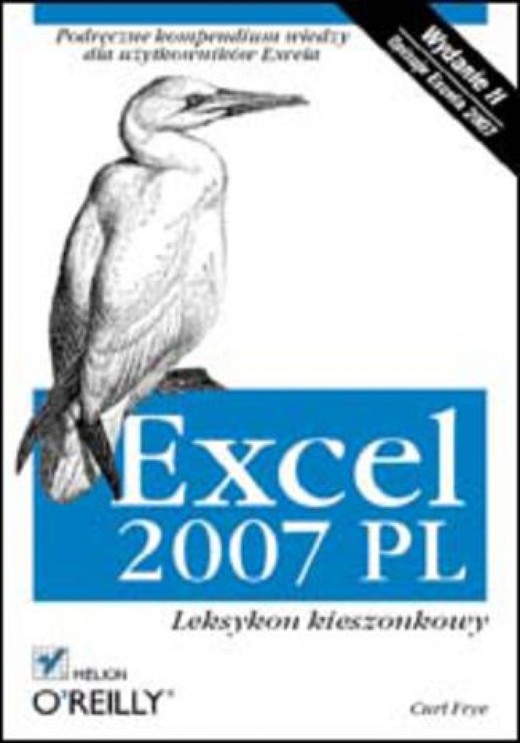 okładka Excel 2007 PL. Leksykon kieszonkowy. Wydanie II ebook | epub, mobi, pdf | Curt Frye