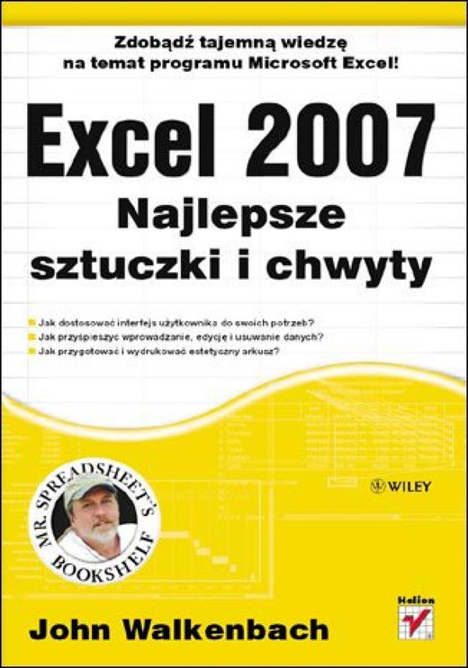 okładka Excel 2007. Najlepsze sztuczki i chwyty ebook | epub, mobi, pdf | John Walkenbach