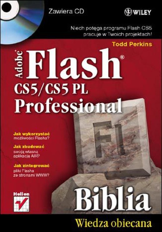 okładka Adobe Flash CS5/CS5 PL Professional. Biblia ebook | pdf | Todd Perkins