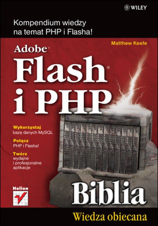 okładka Adobe Flash i PHP. Biblia ebook | pdf | Matthew Keefe