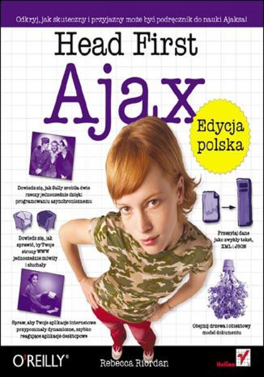 okładka Head First Ajax. Edycja polska ebook | pdf | Rebecca Riordan