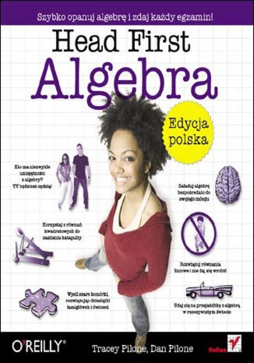 okładka Head First Algebra. Edycja polska ebook | pdf | Tracey Pilone, Dan Pilone