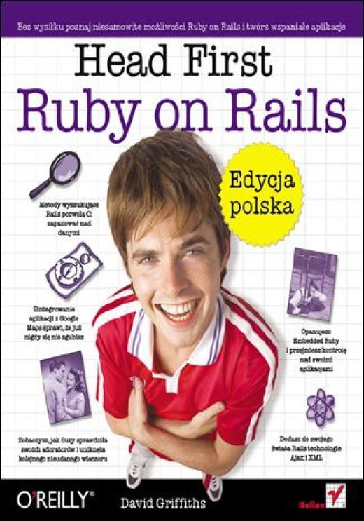 okładka Head First Ruby on Rails. Edycja polska ebook | pdf | David Griffiths
