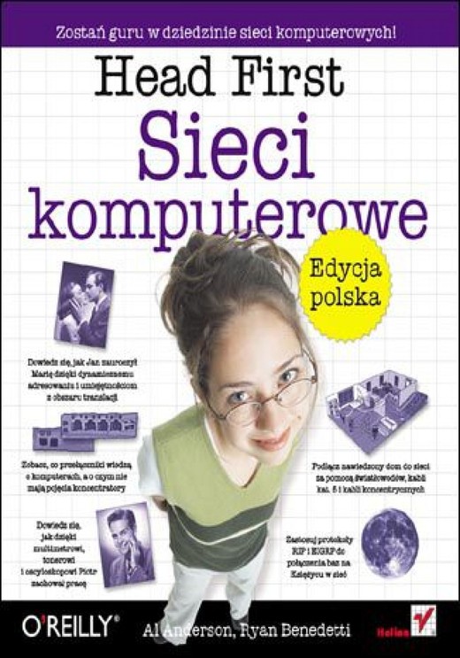okładka Head First. Sieci komputerowe. Edycja polska ebook | pdf | Al Anderson, Ryan Benedetti