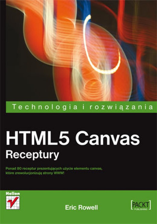 okładka HTML5 Canvas. Receptury ebook | epub, mobi, pdf | Eric Rowell