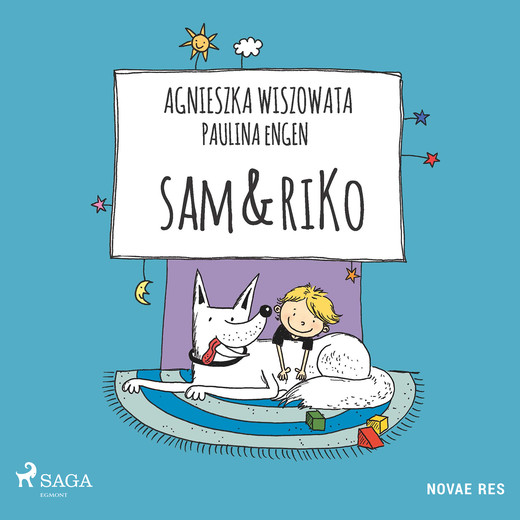 okładka Sam & Riko audiobook | MP3 | Agnieszka Wiszowata, Paulina Engen