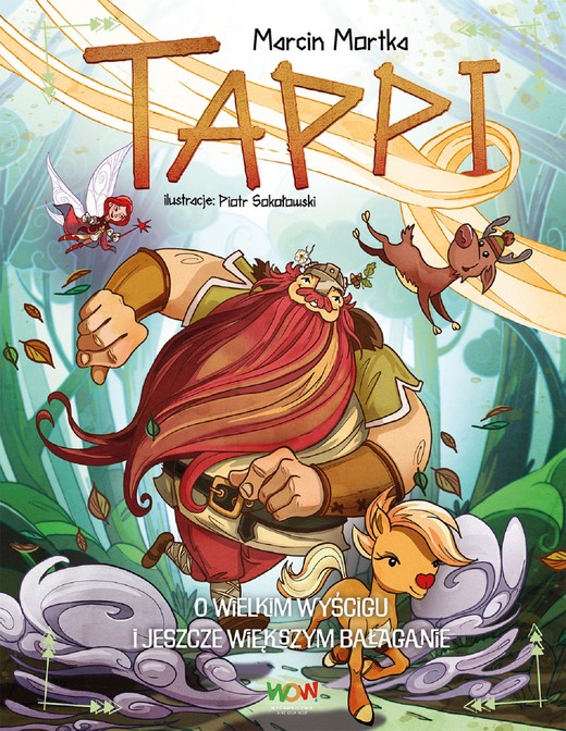 okładka Tappi. O wielkim wyścigu i jeszcze większym bałaganie ebook | epub, mobi | Marcin Mortka