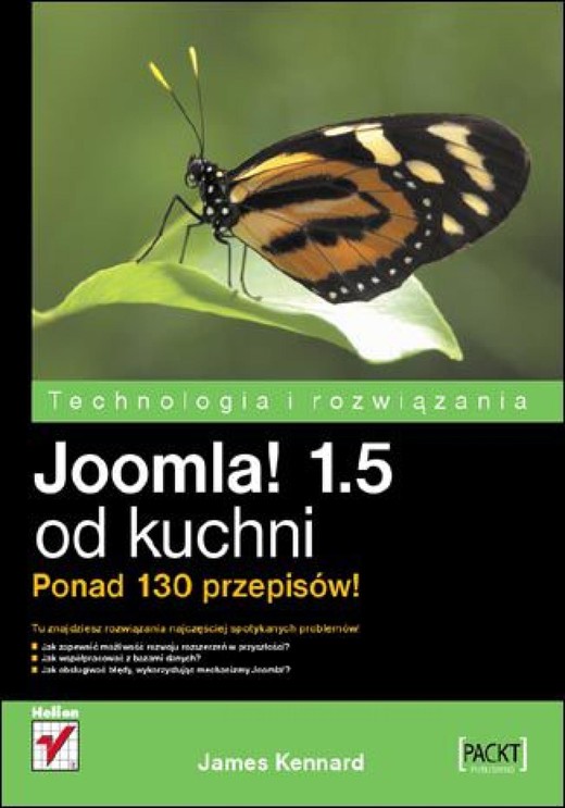 okładka Joomla! 1.5 od kuchni. Ponad 130 przepisów! ebook | epub, mobi, pdf | James Kennard