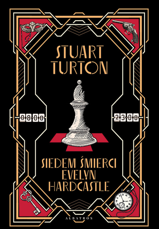okładka SIEDEM ŚMIERCI EVELYN HARDCASTLE ebook | epub, mobi | Stuart Turton