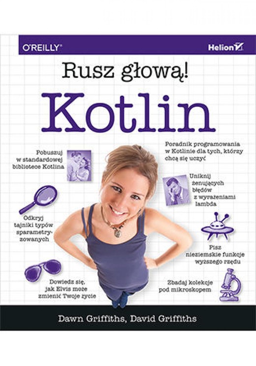 okładka Kotlin. Rusz głową! ebook | pdf | Dawn Griffiths, David Griffiths