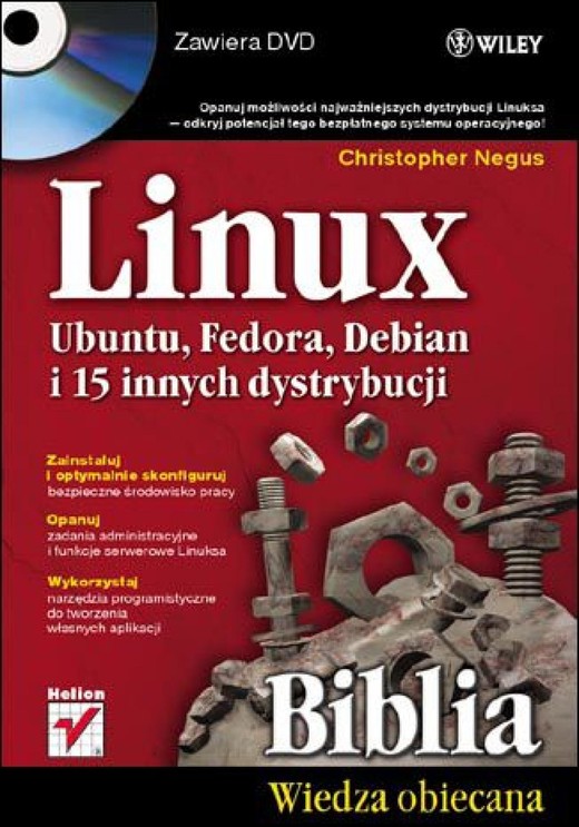 okładka Linux. Biblia. Ubuntu, Fedora, Debian i 15 innych dystrybucji ebook | epub, mobi, pdf | Christopher Negus