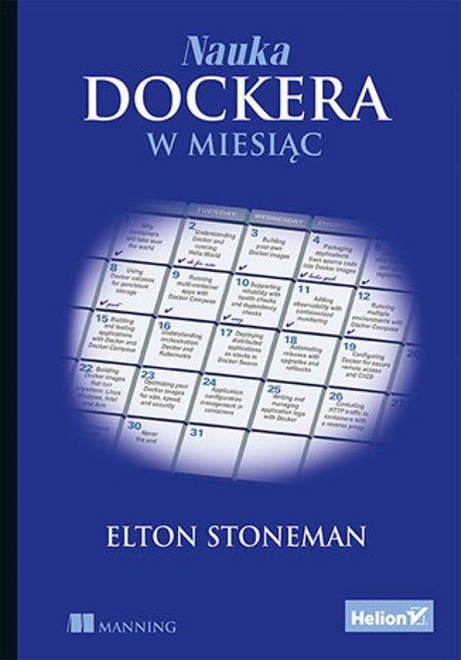 okładka Nauka Dockera w miesiąc ebook | epub, mobi, pdf | Elton Stoneman