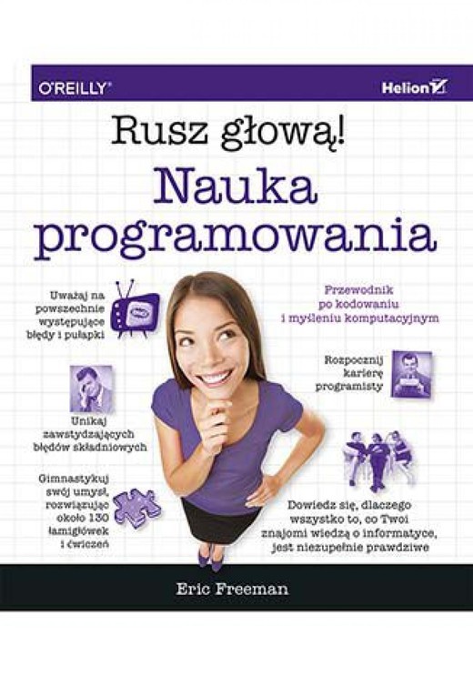 okładka Nauka programowania. Rusz głową! ebook | pdf | Eric Freeman