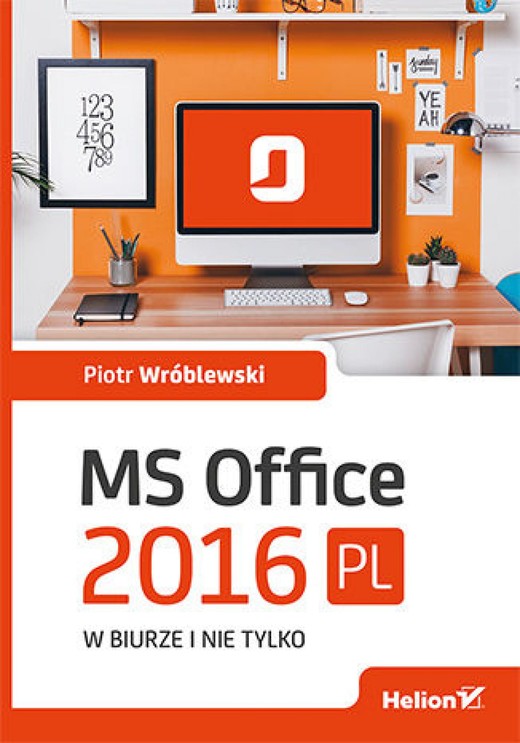 okładka MS Office 2016 PL w biurze i nie tylko ebook | epub, mobi, pdf | Piotr Wróblewski