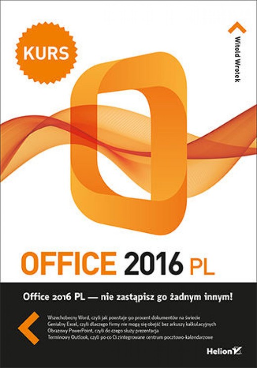 okładka Office 2016 PL. Kurs ebook | epub, mobi, pdf | Witold Wrotek