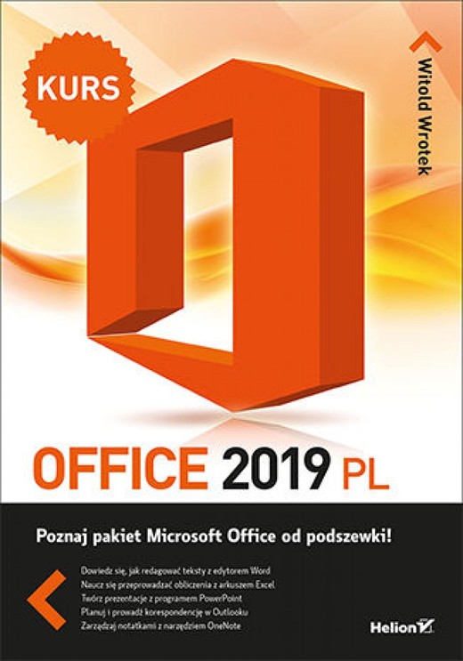 okładka Office 2019 PL. Kurs ebook | epub, mobi, pdf | Witold Wrotek
