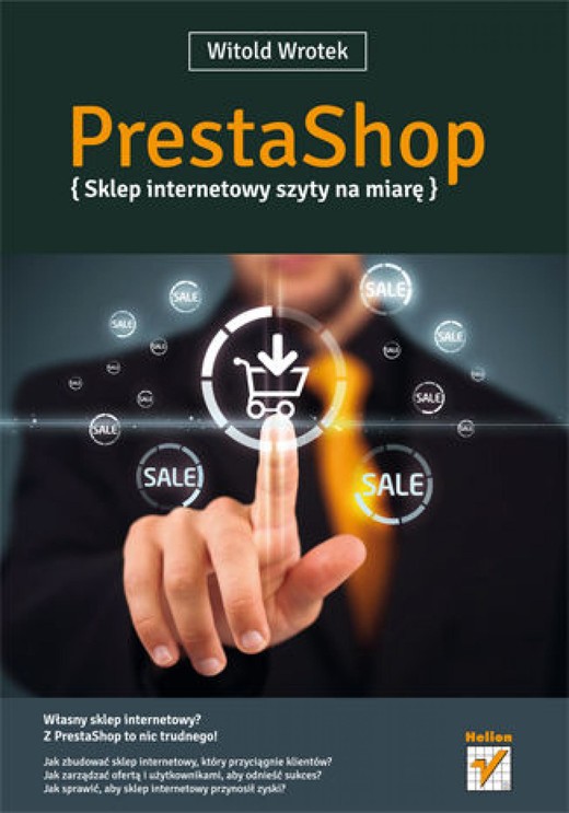 okładka PrestaShop. Sklep internetowy szyty na miarę ebook | epub, mobi, pdf | Witold Wrotek