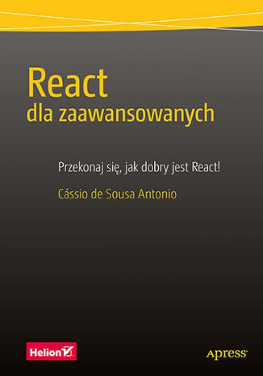 okładka React dla zaawansowanych ebook | epub, mobi, pdf | Cassio de Sousa Antonio
