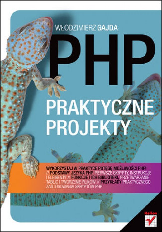 okładka PHP. Praktyczne projekty ebook | epub, mobi, pdf | Włodzimierz Gajda