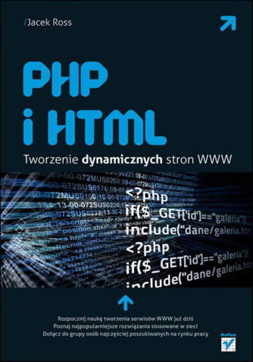 okładka PHP i HTML. Tworzenie dynamicznych stron WWW ebook | epub, mobi, pdf | Jacek Ross