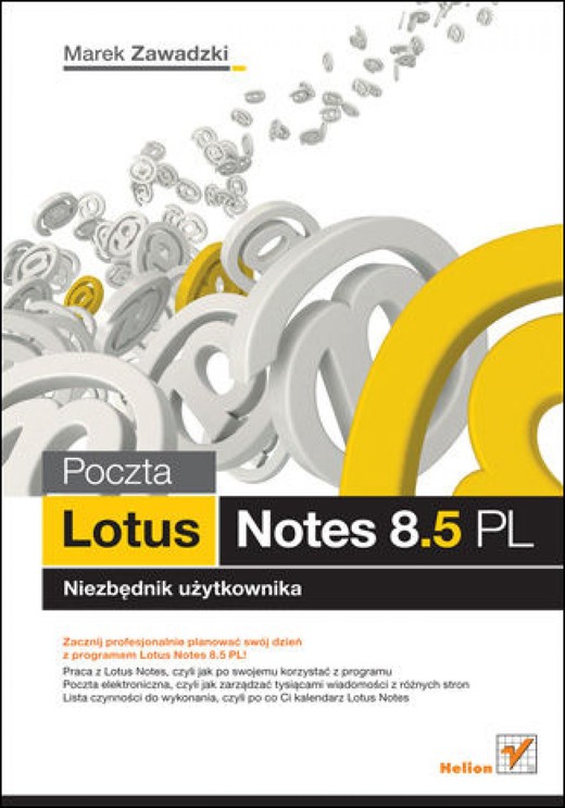 okładka Poczta Lotus Notes 8.5 PL. Niezbednik uzytkownika ebook | epub, mobi, pdf | Marek Zawadzki