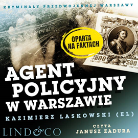 okładka Agent policyjny w Warszawie audiobook | MP3 | Kazimierz Laskowski