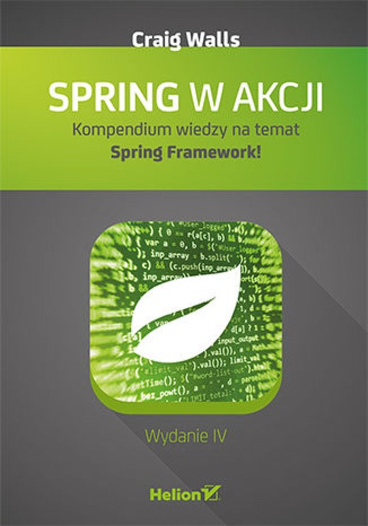 okładka Spring w akcji. Wydanie IV ebook | epub, mobi, pdf | Craig Walls