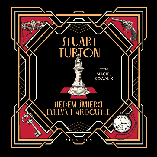 okładka Siedem śmierci evelyn hardcastle audiobook | MP3 | Stuart Turton