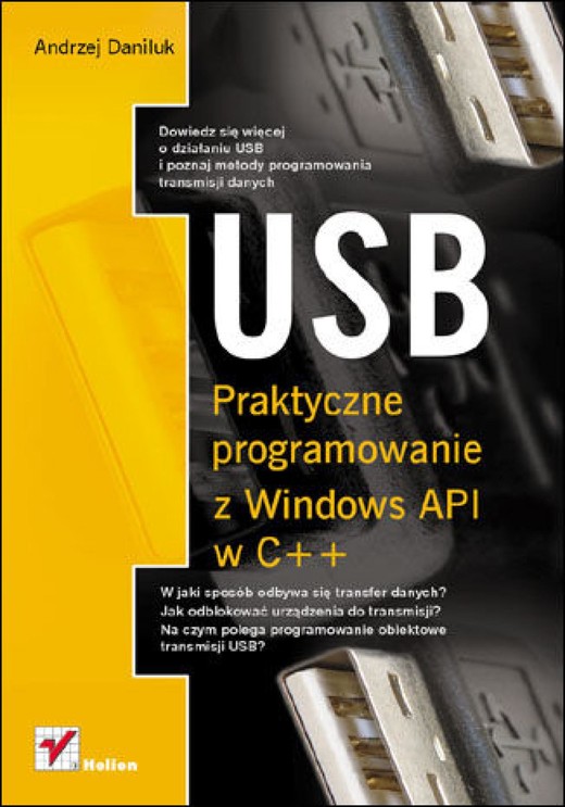 okładka USB. Praktyczne programowanie z Windows API w C++ ebook | epub, mobi, pdf | Andrzej Daniluk