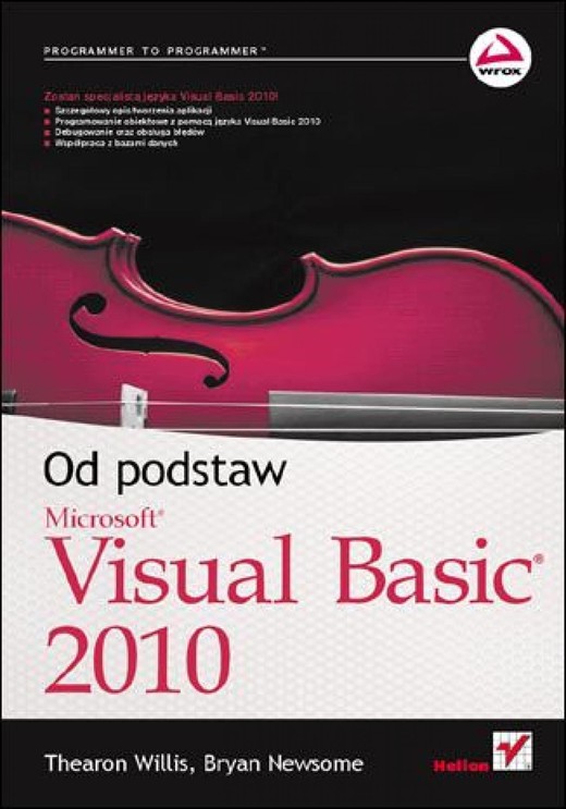 okładka Visual Basic 2010. Od podstaw ebook | pdf | Thearon Willis, Bryan Newsome