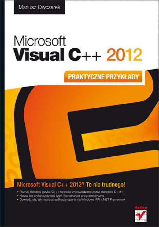 okładka Microsoft Visual C++ 2012. Praktyczne przykłady ebook | epub, mobi, pdf | Mariusz Owczarek