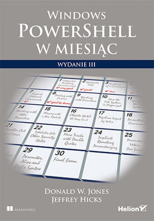 okładka Windows PowerShell w miesiąc. Wydanie III ebook | epub, mobi, pdf | Donald W. Jones, Jeffrey Hicks