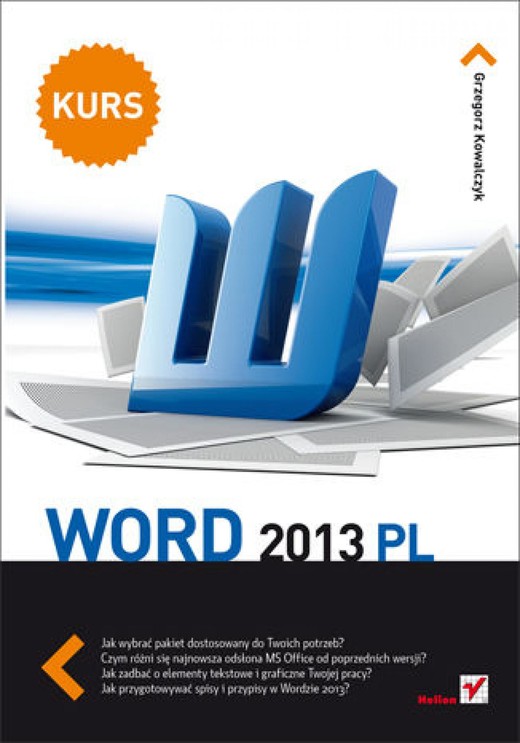 okładka Word 2013 PL. Kurs ebook | epub, mobi, pdf | Grzegorz Kowalczyk