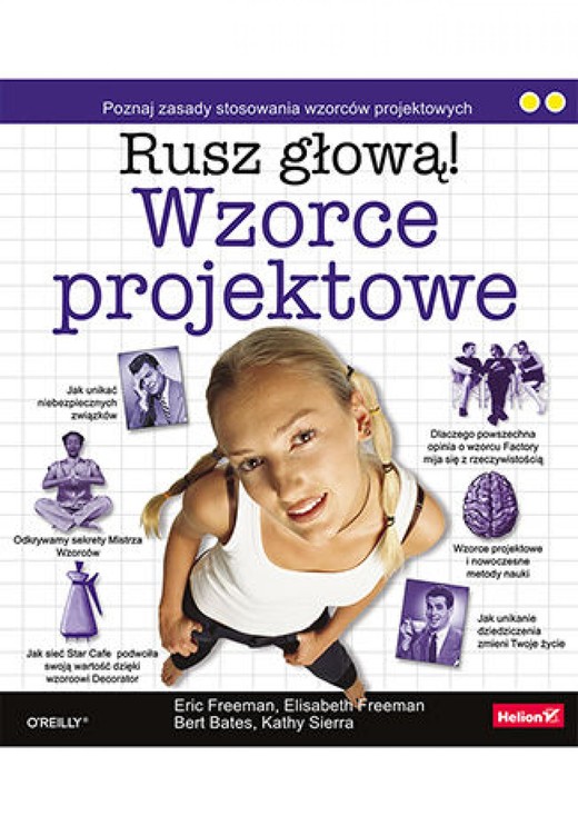 okładka Wzorce projektowe. Rusz głową! ebook | pdf | Eric Freeman, Bert Bates, Kathy Sierra