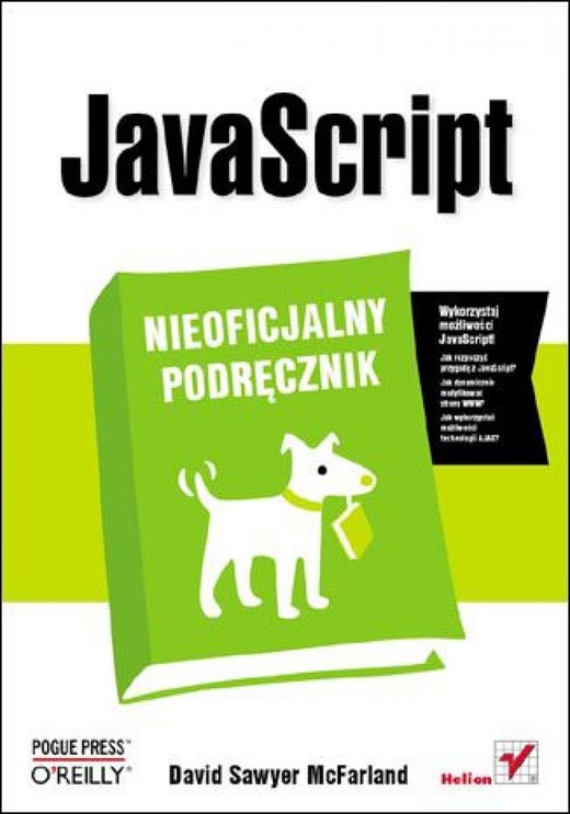 okładka JavaScript. Nieoficjalny podręcznik ebook | epub, mobi, pdf | David Sawyer McFarland