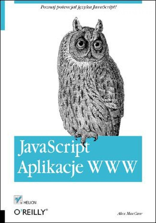 okładka JavaScript. Aplikacje WWW ebook | epub, mobi, pdf | Alex MacCaw