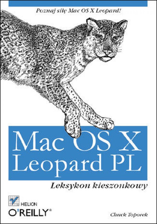 okładka Mac OS X Leopard PL. Leksykon kieszonkowy ebook | epub, mobi, pdf | Chuck Toporek