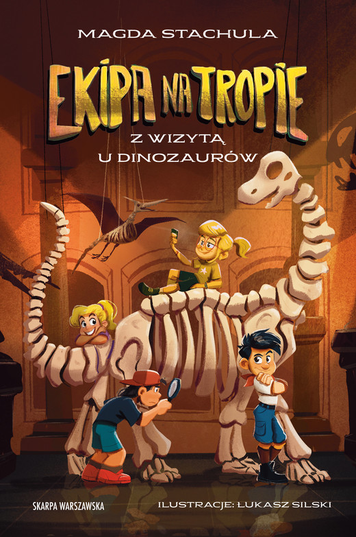 okładka Ekipa na tropie. Z wizytą u dinozaurów ebook | epub, mobi | Magda Stachula