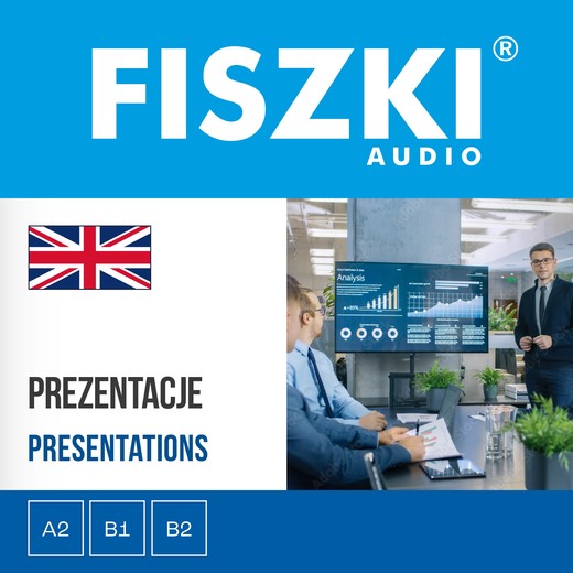 okładka FISZKI audio – angielski biznes – Prezentacje audiobook | MP3 | Patrycja Wojsyk