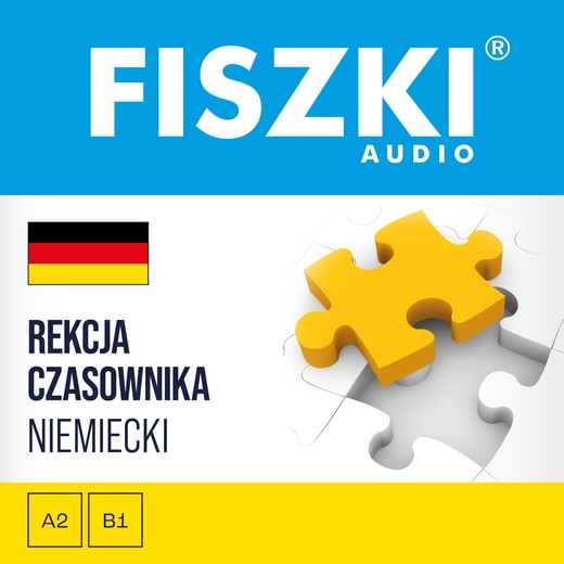 okładka FISZKI audio – niemiecki – Rekcja czasownika audiobook | MP3 | Kinga Perczyńska