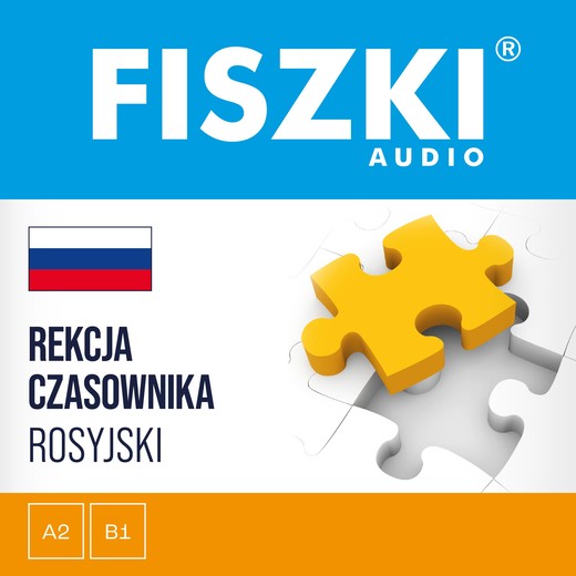 okładka FISZKI audio – rosyjski – Rekcja czasownika audiobook | MP3 | Kinga Perczyńska