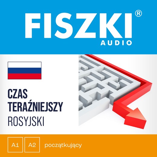 okładka FISZKI audio – rosyjski – Czas teraźniejszy audiobook | MP3 | Kinga Perczyńska
