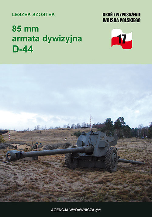 okładka 85 mm armata dywizyjna D-44 książka