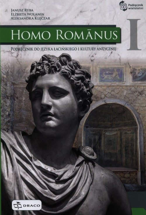 okładka Homo Romanus 1 Podręcznik do języka łacińskiego i kultury antycznej książka