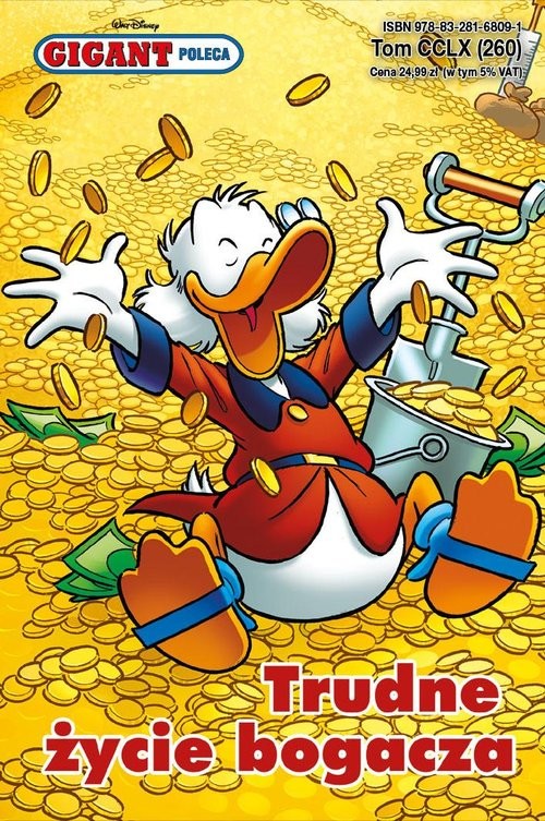 okładka Gigant Poleca. Trudne życie bogacza. Tom 3/2025 książka